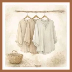 Musselin Blusen & Tuniken