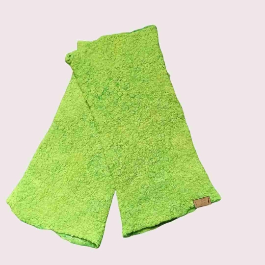 AS-16 Wiesenzauber - Armstulpen ohne Daumenloch, grüner Farbverlauf