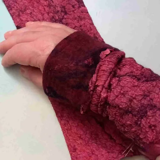 AS-4 Abendrot-Eleganz – Armstulpen ohne Daumenloch für den glamourösen Auftritt