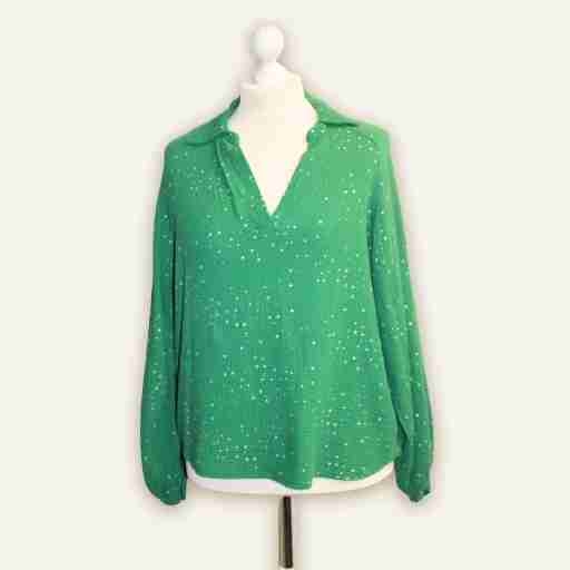 Bluse „Waldstern“ – ausgewählt für das Filzland