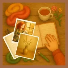 Herzensgedanken aus dem Filzland – Poetisches Kartenset zum Schreiben & Verschenken Herzensgedanken aus dem Filzland – ein poetisches Kartenset für leise Momente und feine Gedanken. 12 liebevoll gestaltete Karten + 4 zusätzliche Kärtchen zum eigenen Schreiben und Kritzeln. Zum Innehalten, Inspirieren und als Herzensgeschenk.