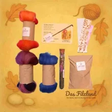 Materialbox „Herbstleuchten im Filzland“ – Dein Lichtmoment zum Selberfilzen