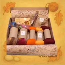 Regenbogenfädchen – Herzfaden | Materialbox zum freien Filzen