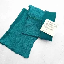 HS-1 Aqua-Vitalität – Handstulpen mit Daumenloch in Türkis-Grün HS-1 Aqua-Vitalität – Handstulpen mit Daumenloch in Türkis-Grün