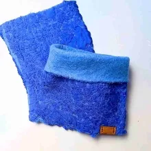 HS-4 Azurblüte – Handstulpen ohne Daumenloch HS-4 Azurblüte – Handstulpen ohne Daumenloch