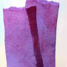 AS-9 Lila Lachkonzert - Armstulpen ohne Daumenloch, lila, violett