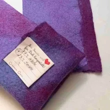 AS-9 Lila Lachkonzert - Armstulpen ohne Daumenloch, lila, violett