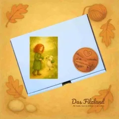 Frühling im Filzland – Wenn Neues leise wächst Materialbox für achtsames Filzen & kreatives Erwachen