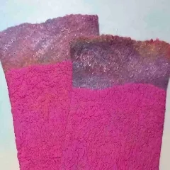 AS-10 Magentatraum – Armstulpen ohne Daumenloch, pink, Regenbogen