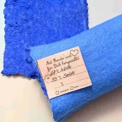 HS-4 Azurblüte – Handstulpen ohne Daumenloch